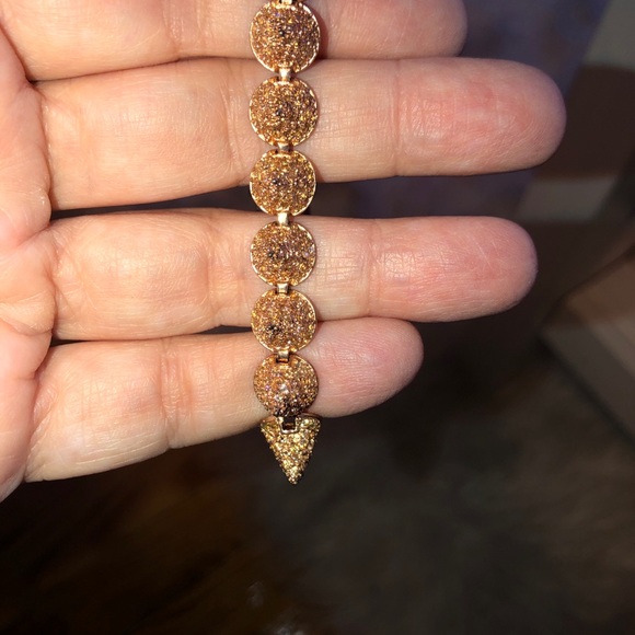 Eddie Borgo crystal embellished cone bracelet. - Picture 4 of 8